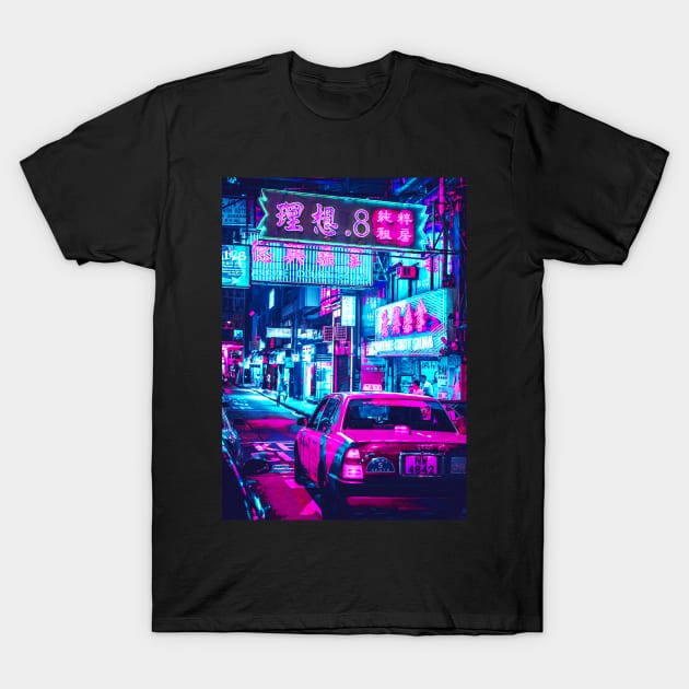 Cyberpunk T-Shirt by saufahaqqi